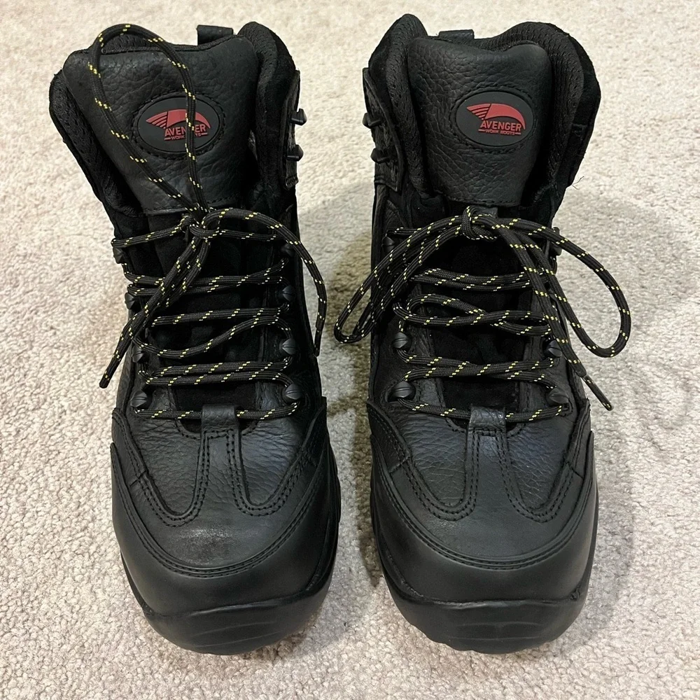 Avenger #A7245 Wide Width Mens 6” Composite Safety Toe Waterproof Work Boot